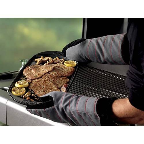 PLANCHA CERAMICA BARBACOA WEBER PEQUEÑA 6465